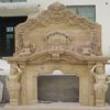 Marble/ Granite/ Sandstone/ Travertine Fireplace