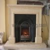 Granite and Marble Fireplace