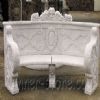 Carved Marble Bench (BC-019)