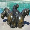 Carved Statue - Abstract Statue (AB-041)