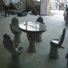 Stone Chair and Table (CL-YZ0014)