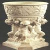 Carved Stone Flower Pot(MC-6115)