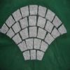 Paving Stone Glued on Mesh