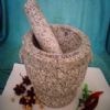 Natural Stone Mortar and Pestle