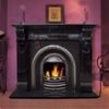 Black Granite Mantel (FP-045-B)
