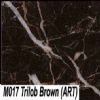 Marble-Trilob Brown (M017)
