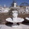 Carved Marble Garden Fountain