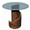 Stone Desk & Stool