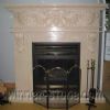 Carved Stone Fireplace (FL-025)
