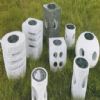 Granite Solar Garden Lamp