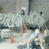 Scuplture, Stone Carving, Fireplace, Censer