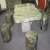 Green Jadeite outdoor table