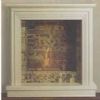 Carved Stone Fireplace