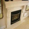 Matel/ Marble Fireplace
