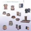 Vase and Urn for Tombstones (FY-V)