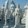 Carved Human Granite Sculpture